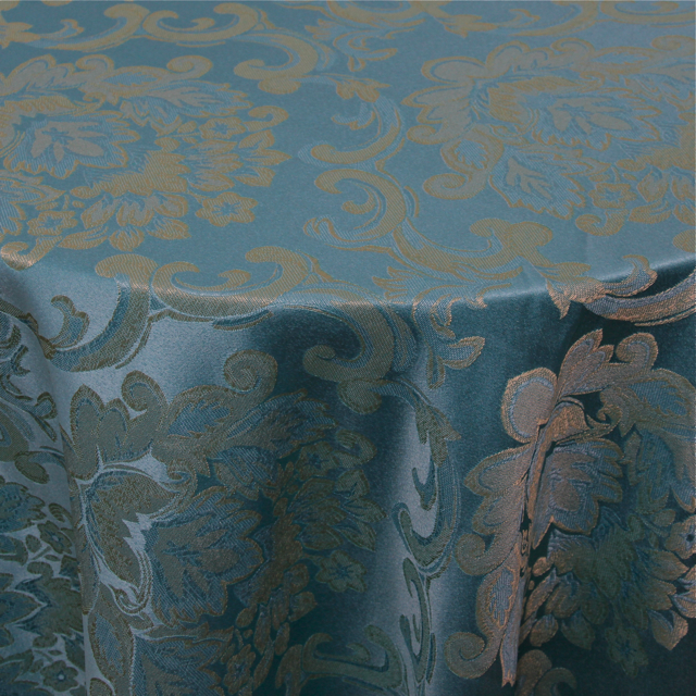 DAMASK - BEETHOVEN TURQUOISE & GOLD